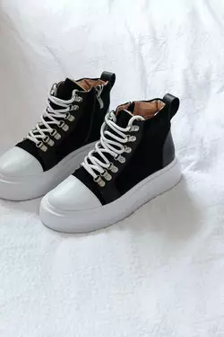 Жіночі шкіряні кеди демісезон Жіночі шкіряні кеди демісезон